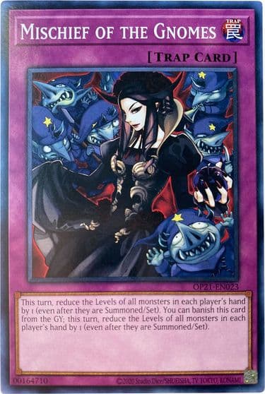 Mischief of the Gnomes OTS Tournament Pack 21 Yu-Gi-Oh! card