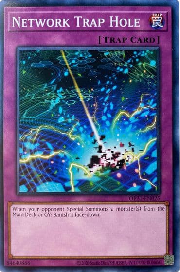 Network Trap Hole OTS Tournament Pack 21 Yu-Gi-Oh! card