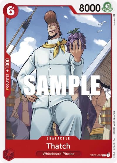 Thatch Paramount War One Piece card