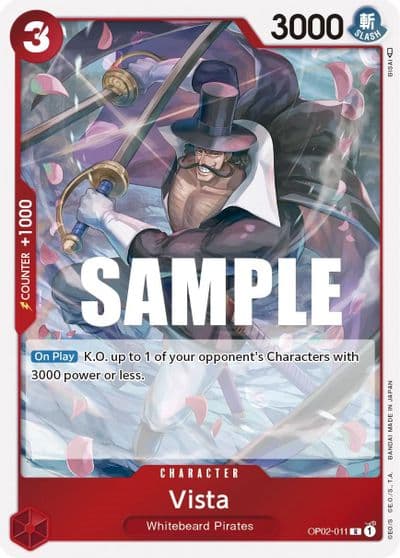 Vista Paramount War One Piece card