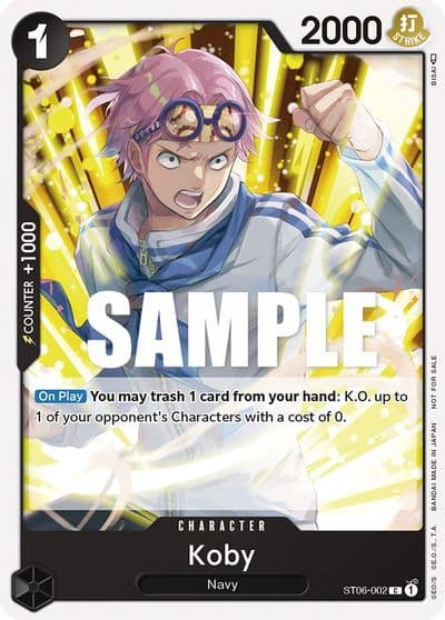 Koby Promotion Pack 2023 One Piece Promotion Cards One Piece card