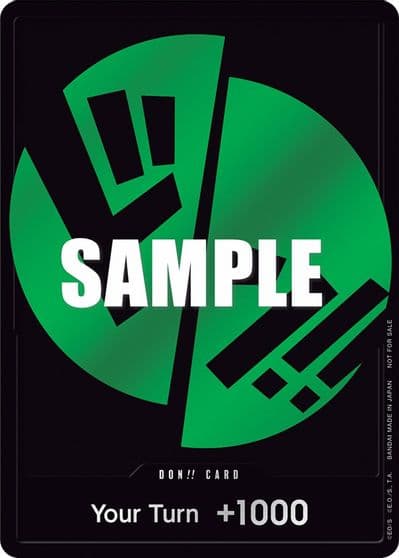 DON Card Green One Piece Promotion Cards One Piece card
