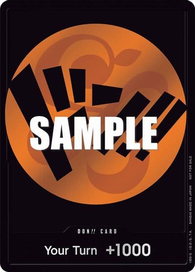 DON Card Orange One Piece Promotion Cards One Piece card