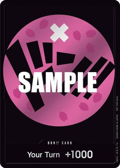 DON Card Pink One Piece Promotion Cards One Piece card