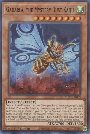 Gadarla the Mystery Dust Kaiju Structure Deck: Beware of Traptrix Yu-Gi-Oh! card