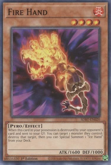 Fire Hand Structure Deck: Beware of Traptrix Yu-Gi-Oh! card