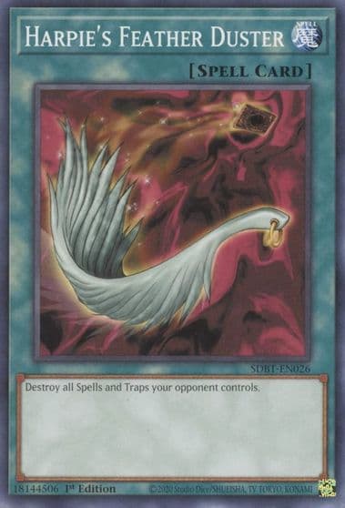 Harpies Feather Duster Structure Deck: Beware of Traptrix Yu-Gi-Oh! card