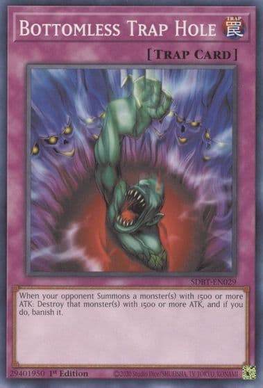 Bottomless Trap Hole Structure Deck: Beware of Traptrix Yu-Gi-Oh! card