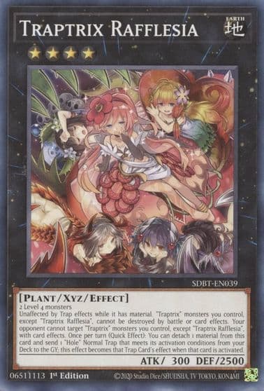 Traptrix Rafflesia Structure Deck: Beware of Traptrix Yu-Gi-Oh! card