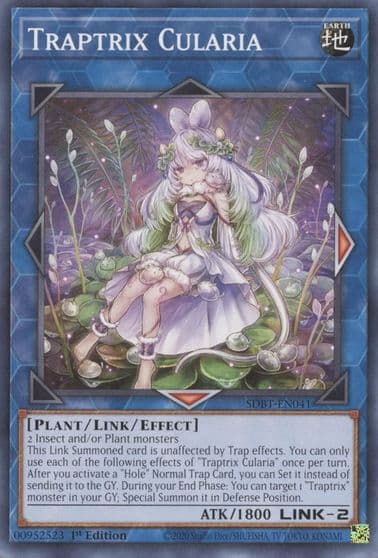 Traptrix Cularia Structure Deck: Beware of Traptrix Yu-Gi-Oh! card