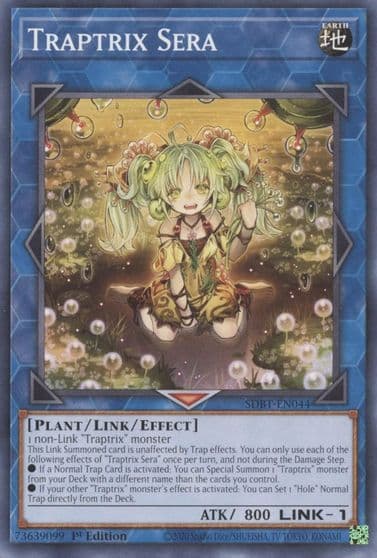 Traptrix Sera Structure Deck: Beware of Traptrix Yu-Gi-Oh! card
