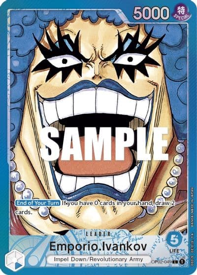 EmporioIvankov 049 Alternate Art Paramount War One Piece card