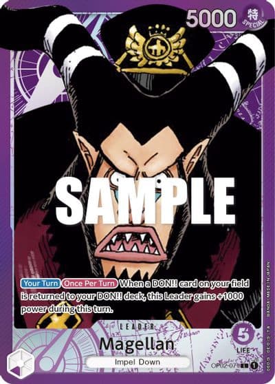 Magellan 071 Alternate Art Paramount War One Piece card