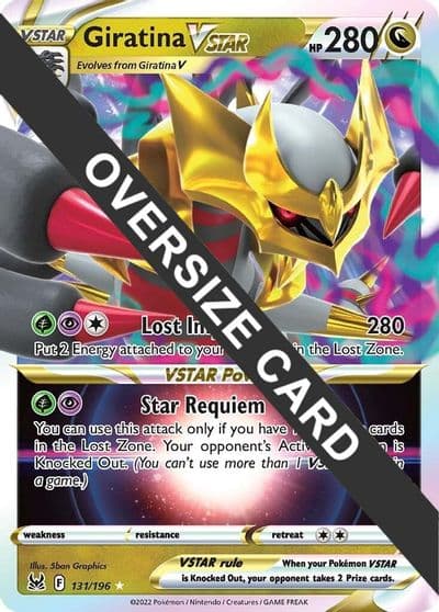 Giratina VSTAR Jumbo Cards Pokemon card