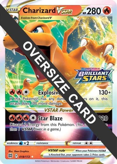 Charizard VSTAR Jumbo Cards Pokemon card