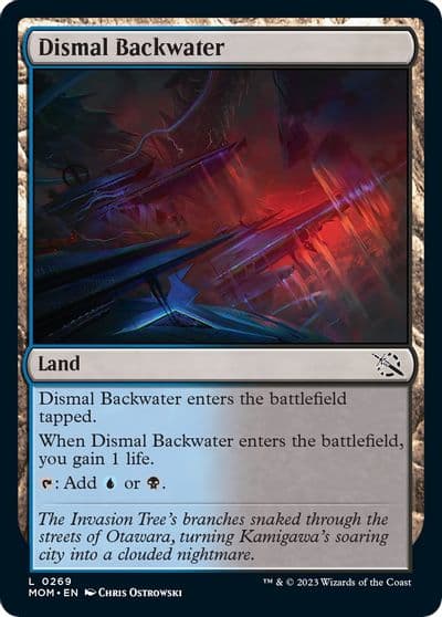 Dismal Backwater March of the Machine Magic card