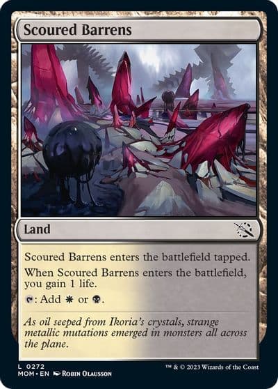 Scoured Barrens March of the Machine Magic card