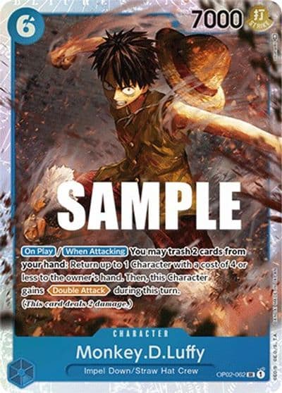 MonkeyDLuffy 062 Paramount War One Piece card