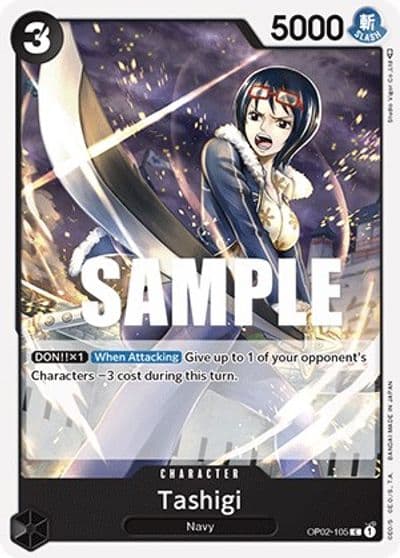 Tashigi Paramount War One Piece card