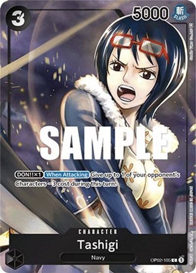 Tashigi Box Topper Paramount War One Piece card