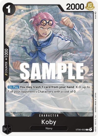 Koby Starter Deck 6: Absolute Justice One Piece card