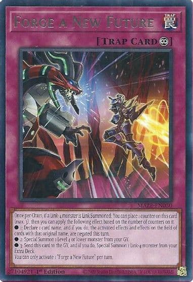 Forge a New Future Maze of Memories Yu-Gi-Oh! card