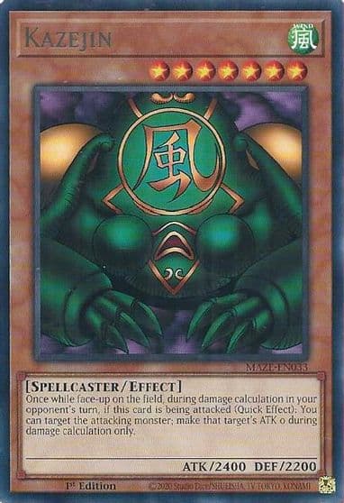 Kazejin Maze of Memories Yu-Gi-Oh! card