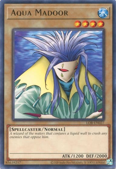 Aqua Madoor Legend of Blue Eyes White Dragon (25th Anniversary Edition) Yu-Gi-Oh! card