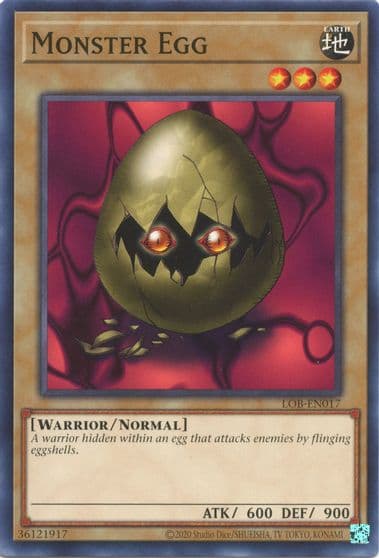 Monster Egg Legend of Blue Eyes White Dragon (25th Anniversary Edition) Yu-Gi-Oh! card