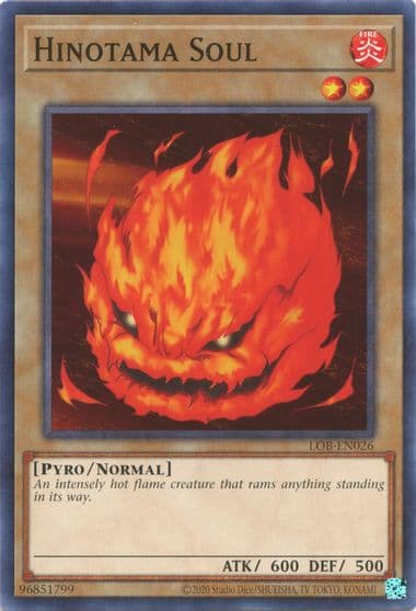 Hinotama Soul Legend of Blue Eyes White Dragon (25th Anniversary Edition) Yu-Gi-Oh! card