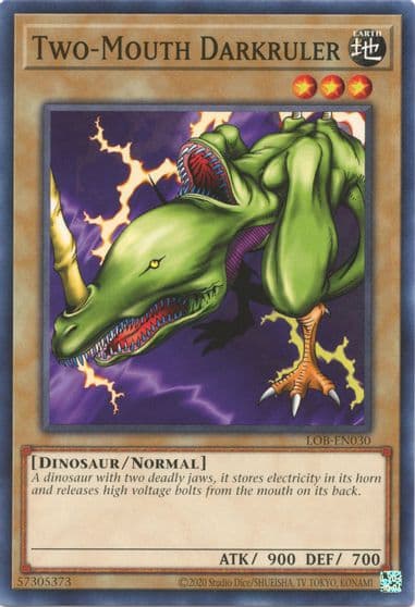 Two Mouth Darkruler Legend of Blue Eyes White Dragon (25th Anniversary Edition) Yu-Gi-Oh! card