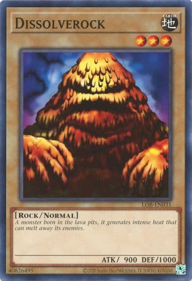 Dissolverock Legend of Blue Eyes White Dragon (25th Anniversary Edition) Yu-Gi-Oh! card