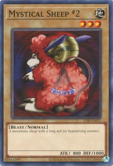 Mystical Sheep 2 Legend of Blue Eyes White Dragon (25th Anniversary Edition) Yu-Gi-Oh! card