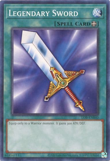 Legendary Sword Legend of Blue Eyes White Dragon (25th Anniversary Edition) Yu-Gi-Oh! card