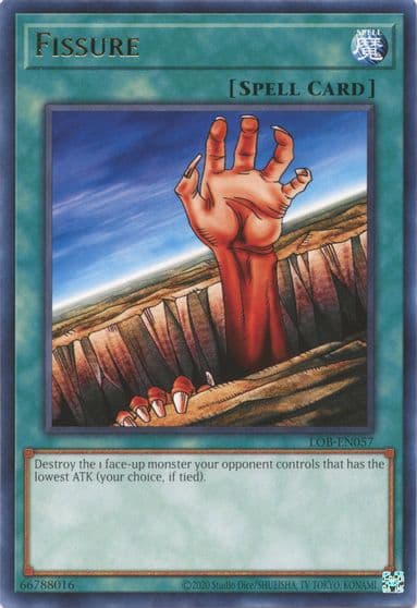 Fissure Legend of Blue Eyes White Dragon (25th Anniversary Edition) Yu-Gi-Oh! card