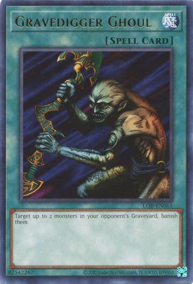 Gravedigger Ghoul Legend of Blue Eyes White Dragon (25th Anniversary Edition) Yu-Gi-Oh! card