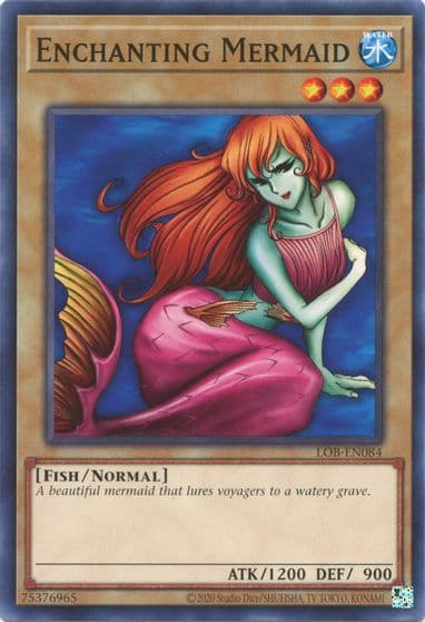 Enchanting Mermaid Legend of Blue Eyes White Dragon (25th Anniversary Edition) Yu-Gi-Oh! card