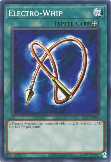 Electro Whip Legend of Blue Eyes White Dragon (25th Anniversary Edition) Yu-Gi-Oh! card