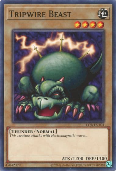 Tripwire Beast Legend of Blue Eyes White Dragon (25th Anniversary Edition) Yu-Gi-Oh! card