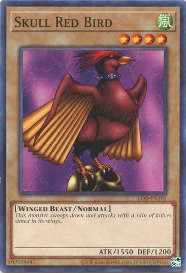 Skull Red Bird Legend of Blue Eyes White Dragon (25th Anniversary Edition) Yu-Gi-Oh! card