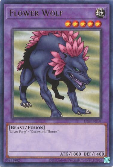 Flower Wolf Legend of Blue Eyes White Dragon (25th Anniversary Edition) Yu-Gi-Oh! card
