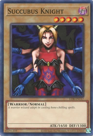 Succubus Knight Legend of Blue Eyes White Dragon (25th Anniversary Edition) Yu-Gi-Oh! card