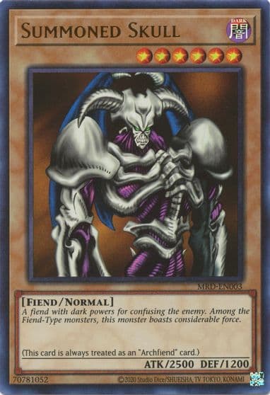 Summoned Skull Metal Raiders (25th Anniversary Edition) Yu-Gi-Oh! card