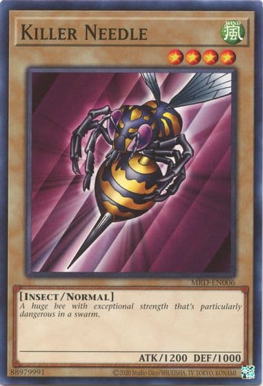 Killer Needle Metal Raiders (25th Anniversary Edition) Yu-Gi-Oh! card