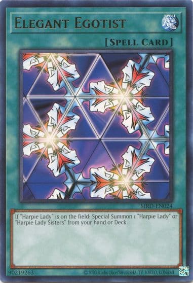 Elegant Egotist Metal Raiders (25th Anniversary Edition) Yu-Gi-Oh! card
