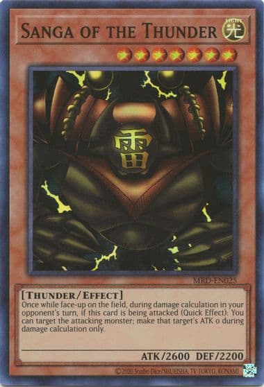 Sanga of the Thunder Metal Raiders (25th Anniversary Edition) Yu-Gi-Oh! card