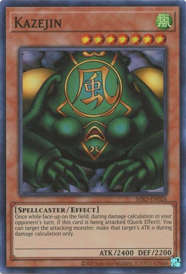 Kazejin Metal Raiders (25th Anniversary Edition) Yu-Gi-Oh! card