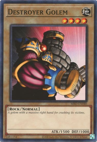 Destroyer Golem Metal Raiders (25th Anniversary Edition) Yu-Gi-Oh! card