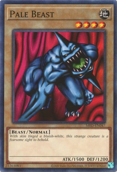 Pale Beast Metal Raiders (25th Anniversary Edition) Yu-Gi-Oh! card
