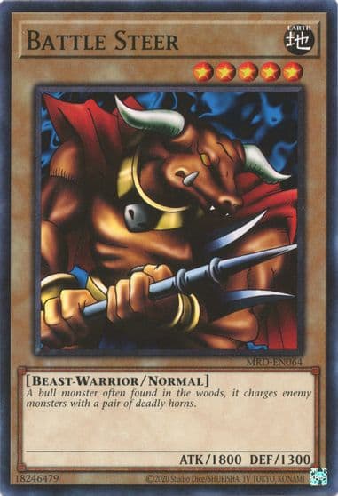 Battle Steer Metal Raiders (25th Anniversary Edition) Yu-Gi-Oh! card